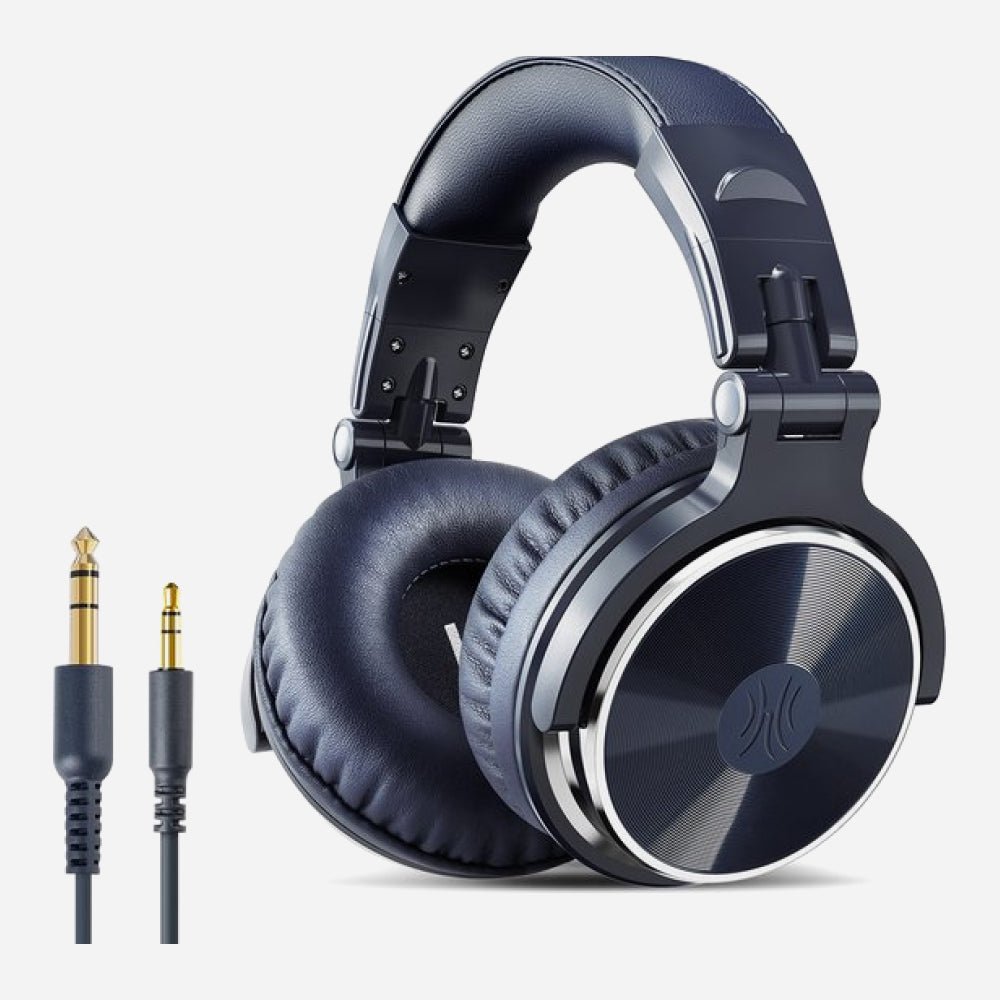 OneOdio Wired Pro 10 Dark Blue Headphones - TeqClub.com