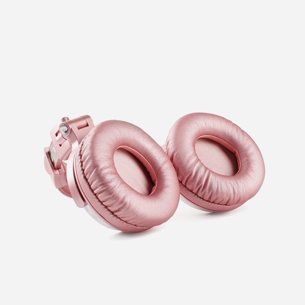 OneOdio Wired Pro 10 Rose Gold Headphones - TeqClub.com