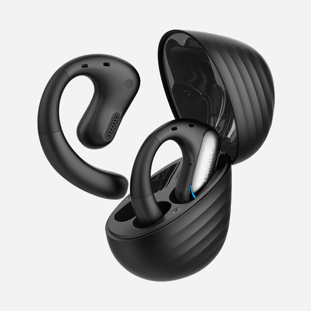 OpenRock Pro Black Bluetooth Sport Earbuds - TeqClub.com