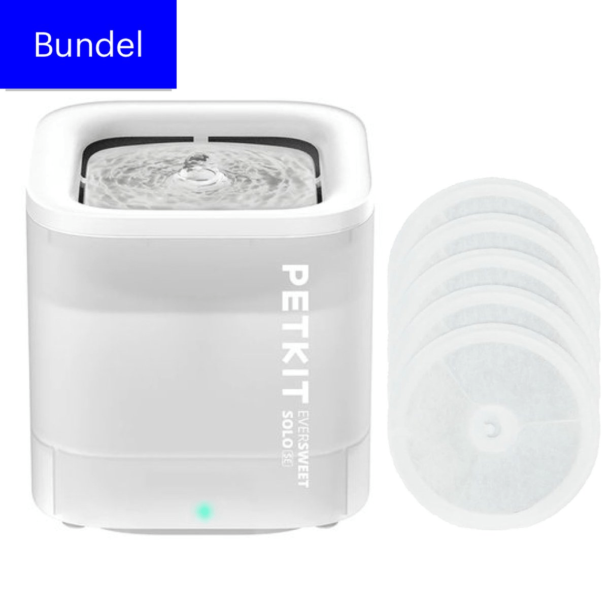 PetKit Eversweet Solo SE + PetKit Eversweet Waterfoutain Filter 3.0(bundel image not done) - TeqClub.com