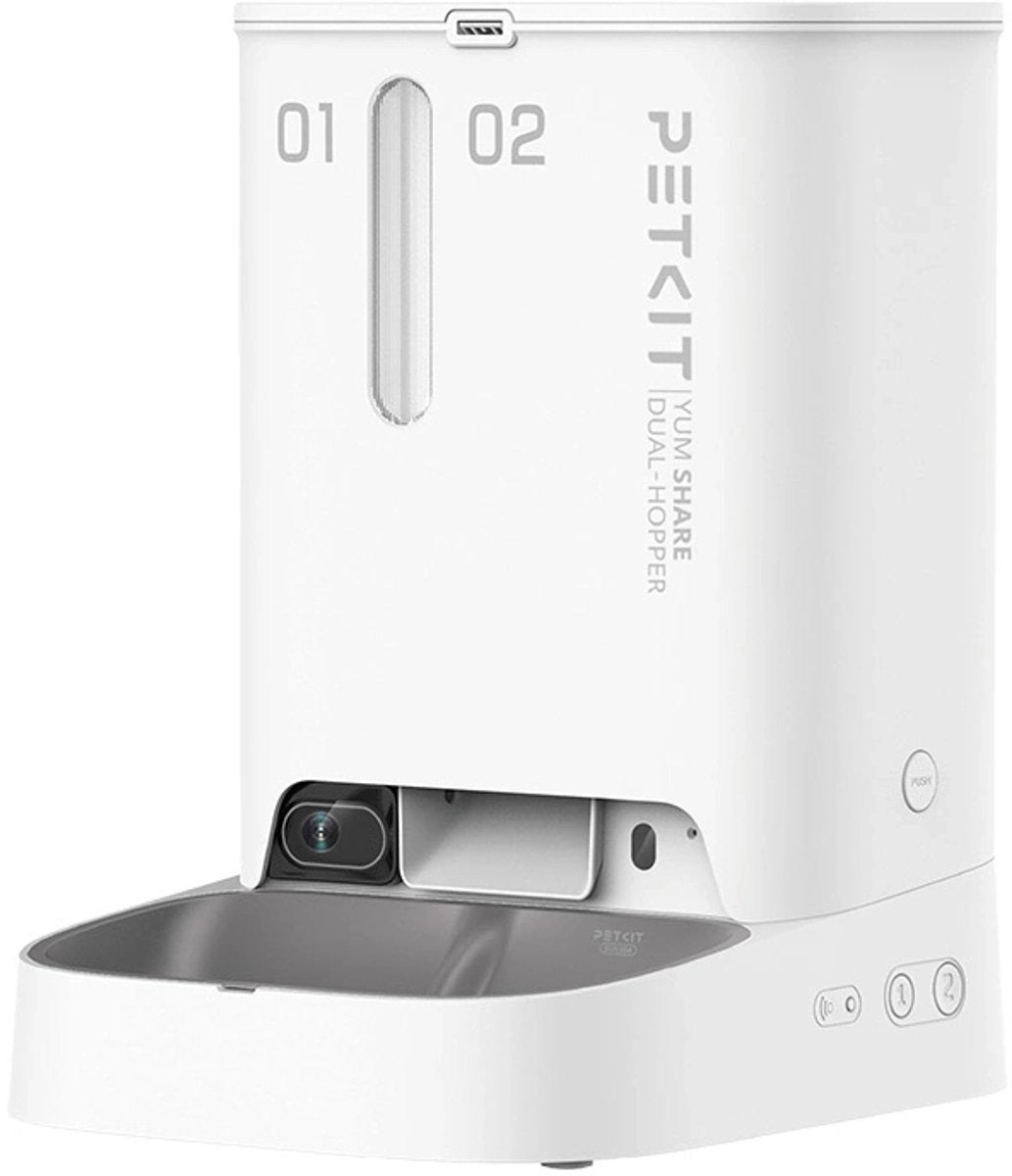 PETKIT - YumShare Dual - Hopper & PETKIT - Feeder Desiccant bundle - TeqClub.com