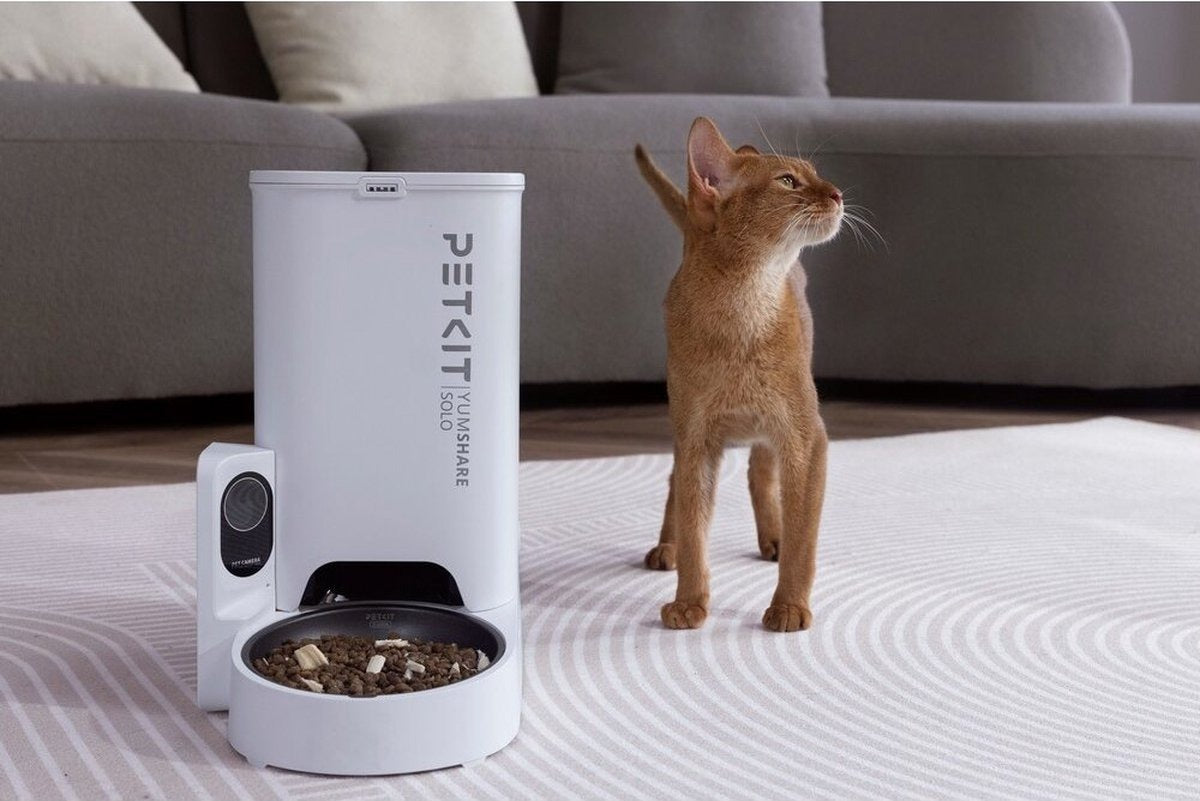 PETKIT - YumShare Solo met Camera White & PETKIT - Feeder Desiccant bundle - TeqClub.com