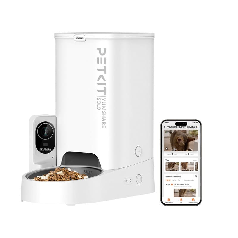 PETKIT YumShare Solo with Camera - TeqClub.com