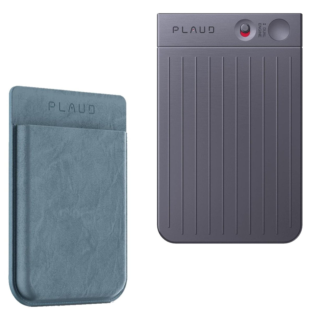 PLAUD NOTE Black & Case Light Blue - TeqClub.com