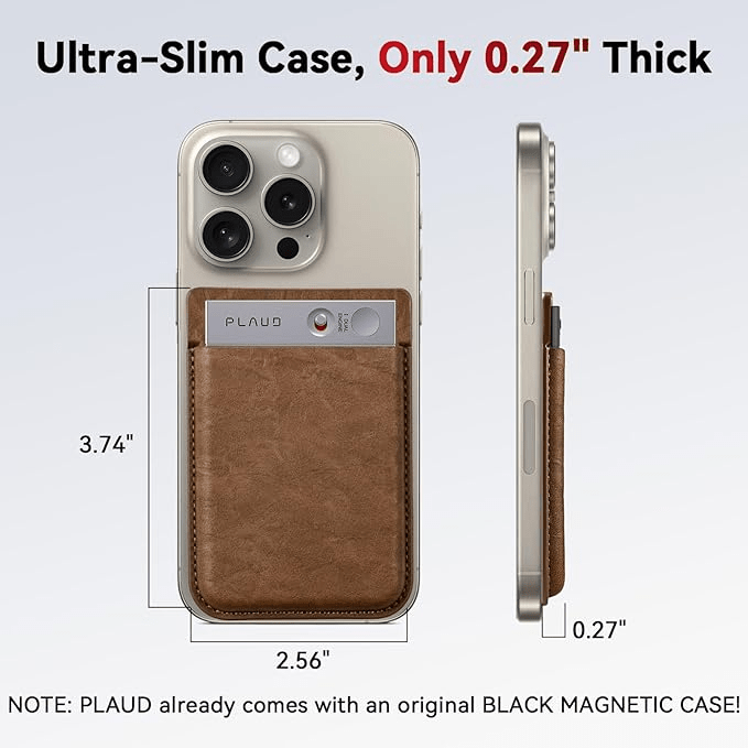 PLAUD NOTE Case Brown - TeqClub.com