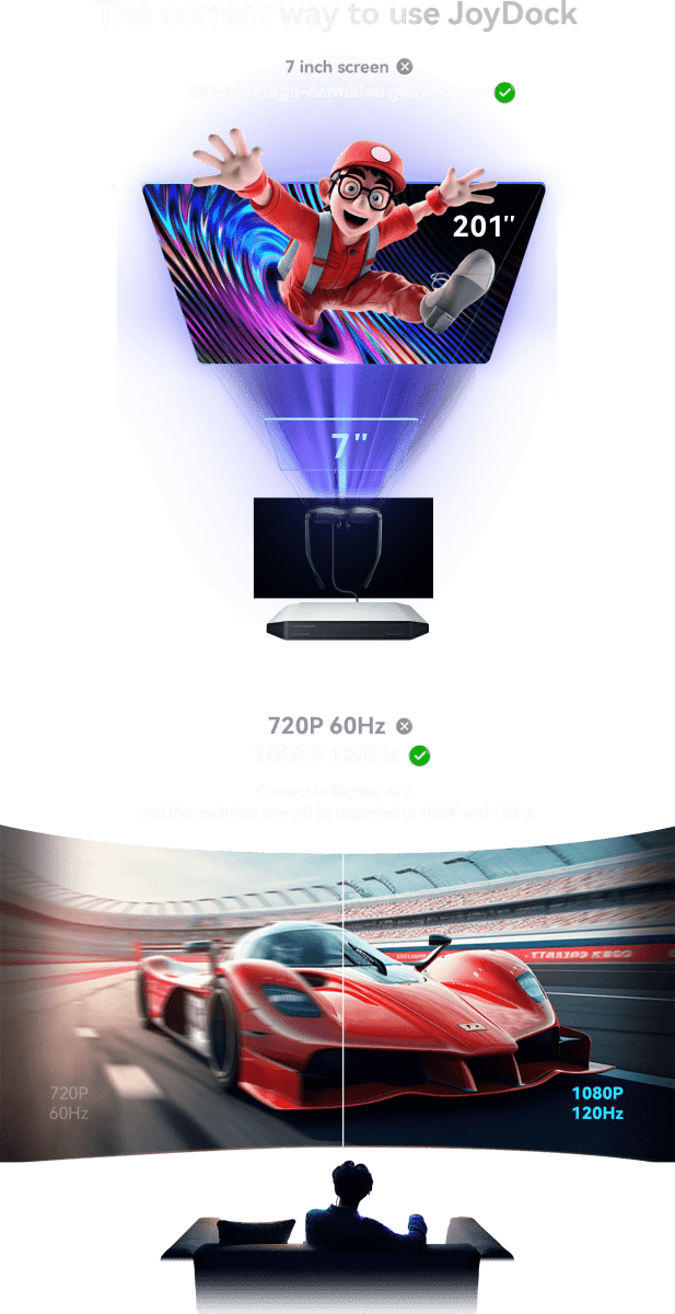 Rayneo JoyDock for Rayneo Air 2 - TeqClub.com