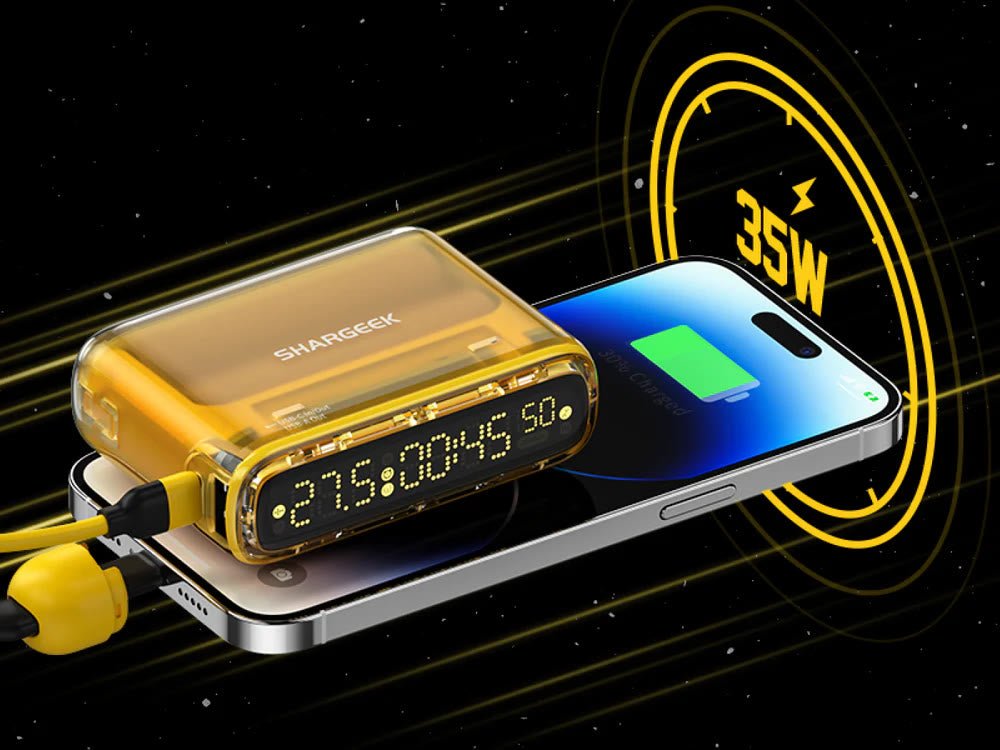 Sharge Starship Seer - Black (With Cable) - TeqClub.com