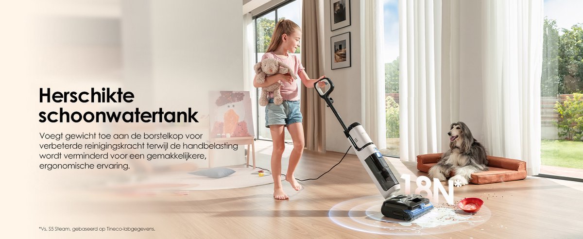 Tineco Floor One S6 Stretch Steam Plus - TeqClub.com