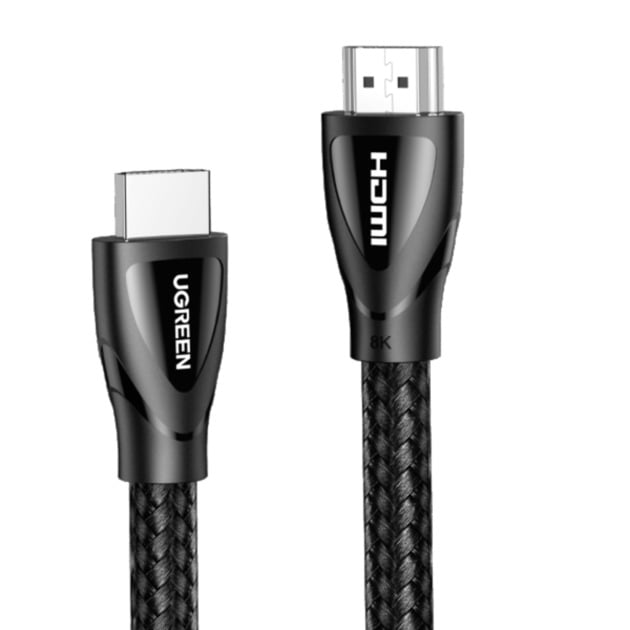UGREEN - 8K HDMI Kabel 8K @ 60Hz / 4K @ 120Hz - 2m - HDMI 2.1 - Zwart - TeqClub.com