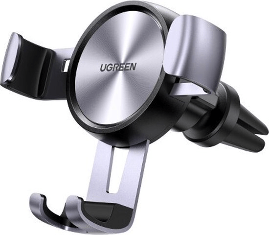 UGREEN Gravity Drive Air Vent Mount Phone Holder (Space gray) - TeqClub.com