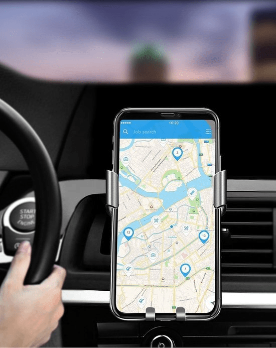 UGREEN Gravity Drive Air Vent Mount Phone Holder (Space gray) - TeqClub.com