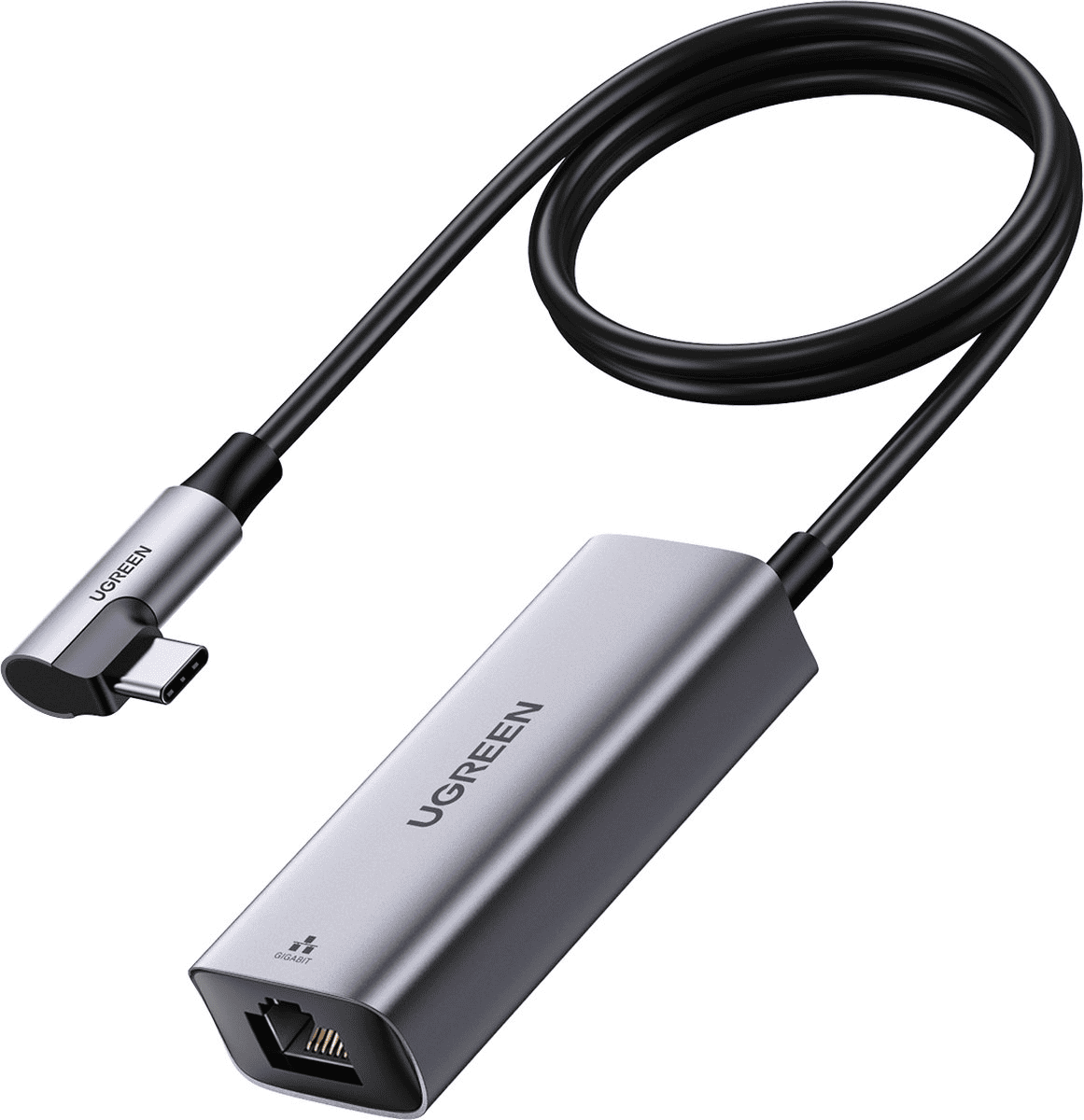 UGREEN USB - C to RJ45 Ethernet Adapter+PD Charging 1.2m - TeqClub.com