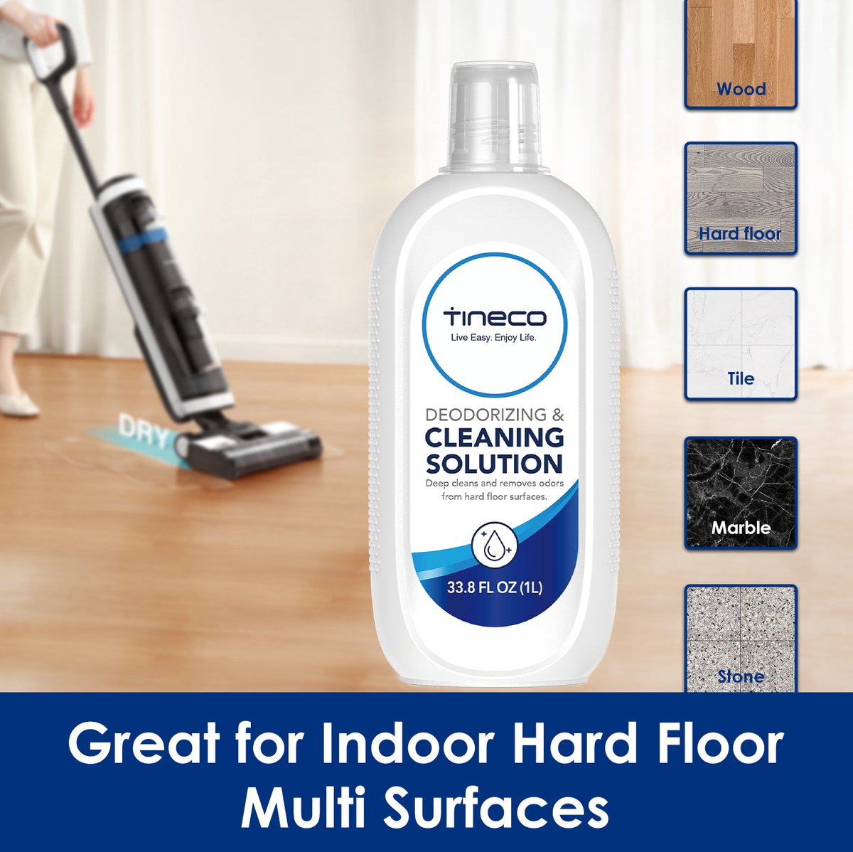 Tineco Cleaning Solution Tineco Pet_1000ml*1 Color Box