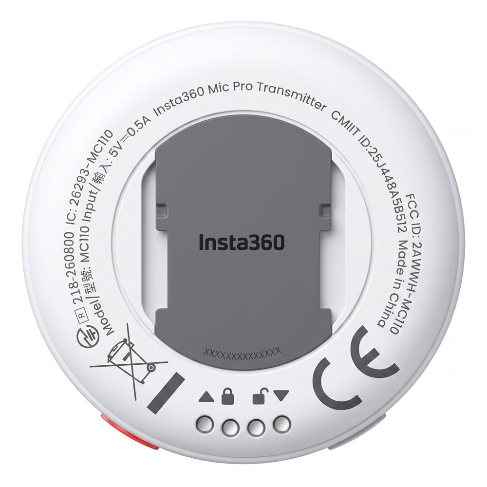 Insta360 Mic Pro Transmitter - Arctic White