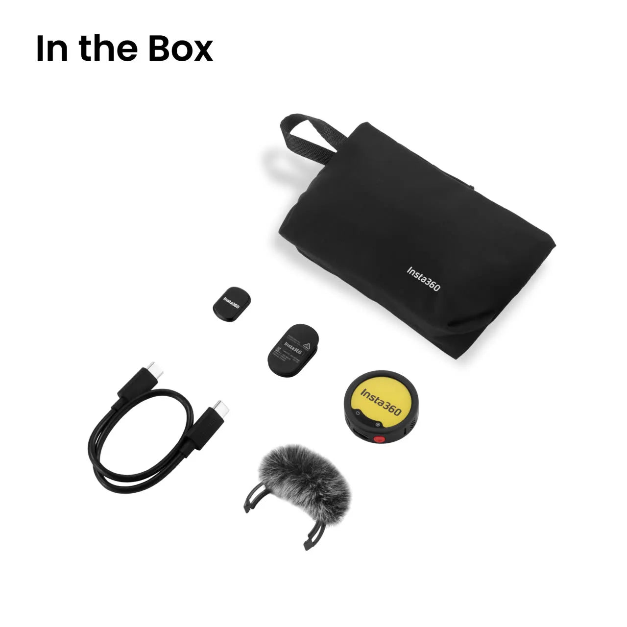 Insta360 Mic Pro Transmitter - Graphite Black