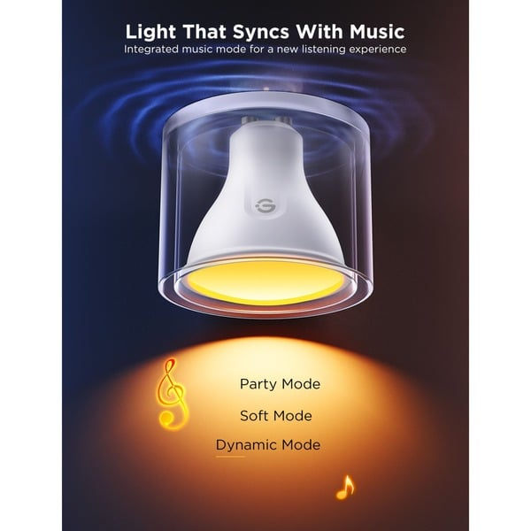 Govee Smart LED Bulb Bundle – 2x GU10 + 1x E27 RGBWW