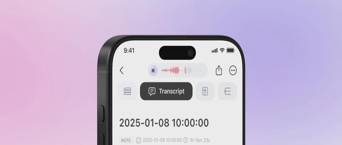 PLAUD NOTE Academic Edition - AI Voice Memo for Students and Researchers