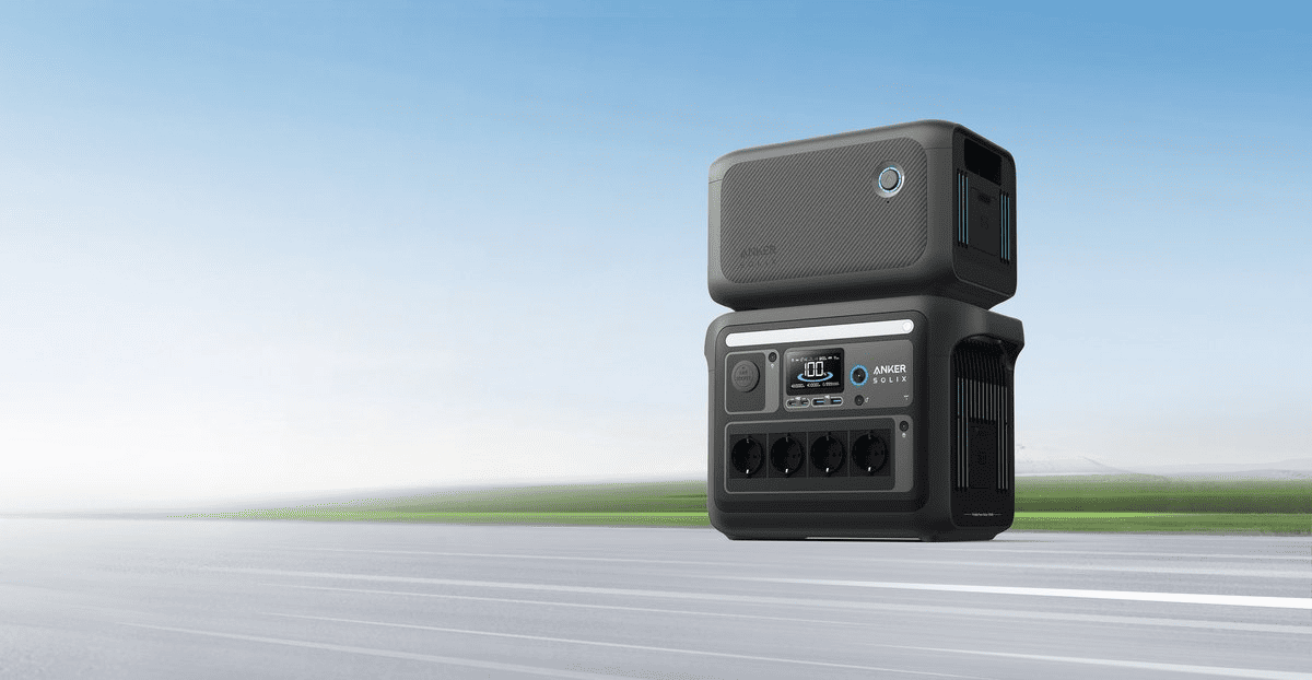 Anker SOLIX C1000 Extension Battery - 1056Wh (Black) - TeqClub.com