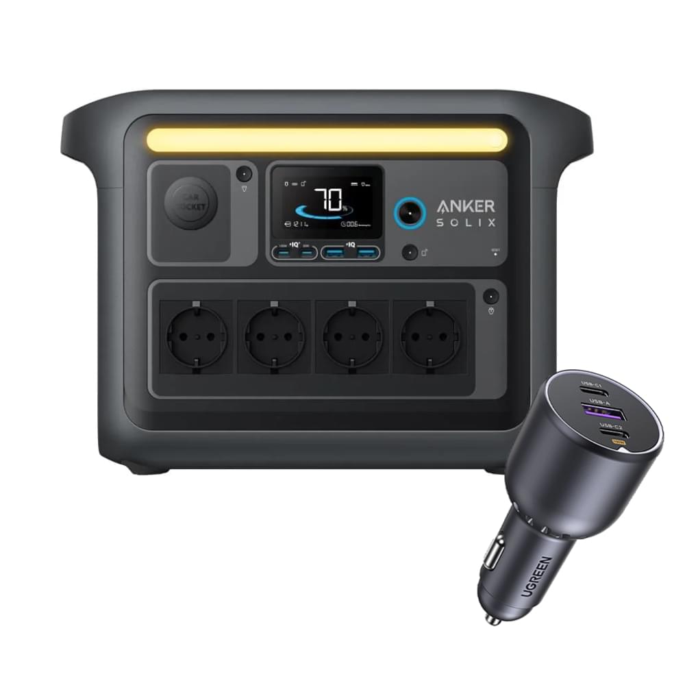 Anker Solix C1000X Car Charger Bundle - TeqClub.com