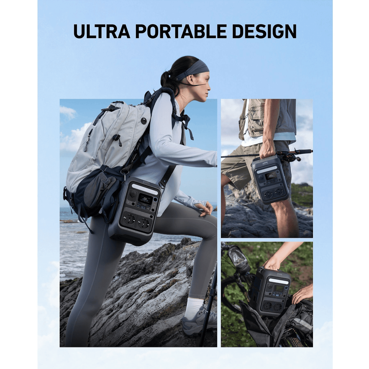 Anker SOLIX C300X plus PS60 Portable Solar Panel - TeqClub.com