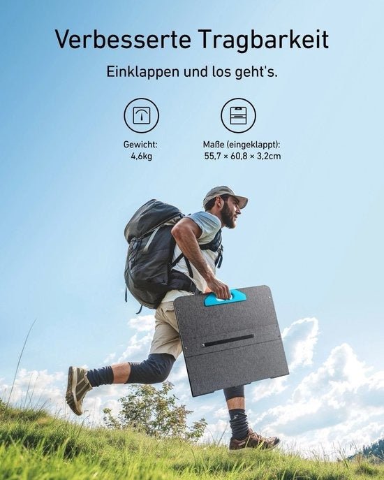 AnkerSOLIX - Powerstation Kit C300X & PS100 Zonnepaneel - 3 tekens) - TeqClub.com