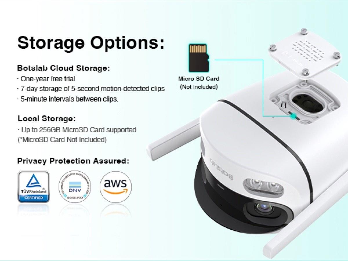 Botslab Outdoor Dual - Lens Camera - TeqClub.com