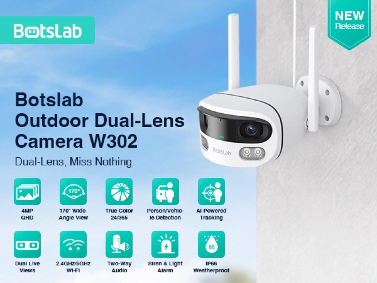 Botslab Outdoor Dual - Lens Camera - TeqClub.com