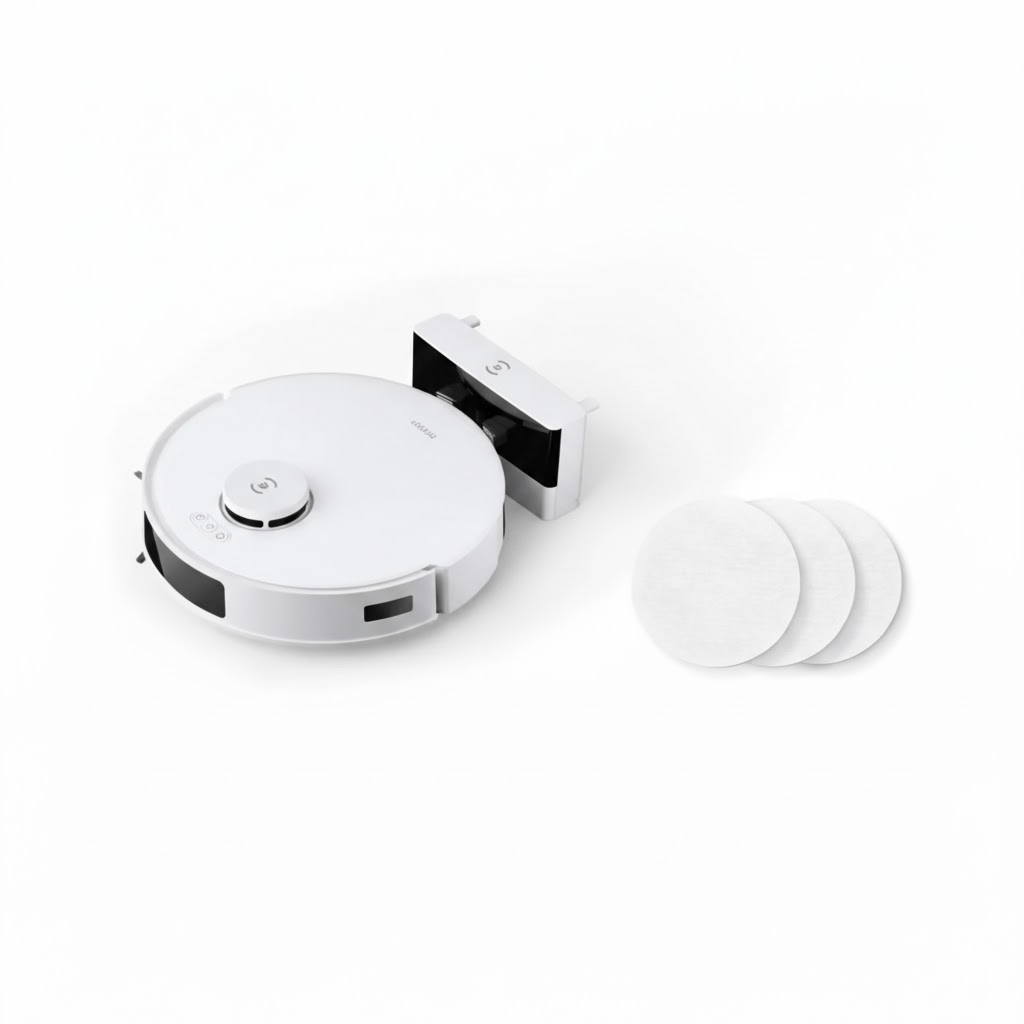 ECOVACS DEEBOT N20 + Original Sponge Filter Bundle - TeqClub.com