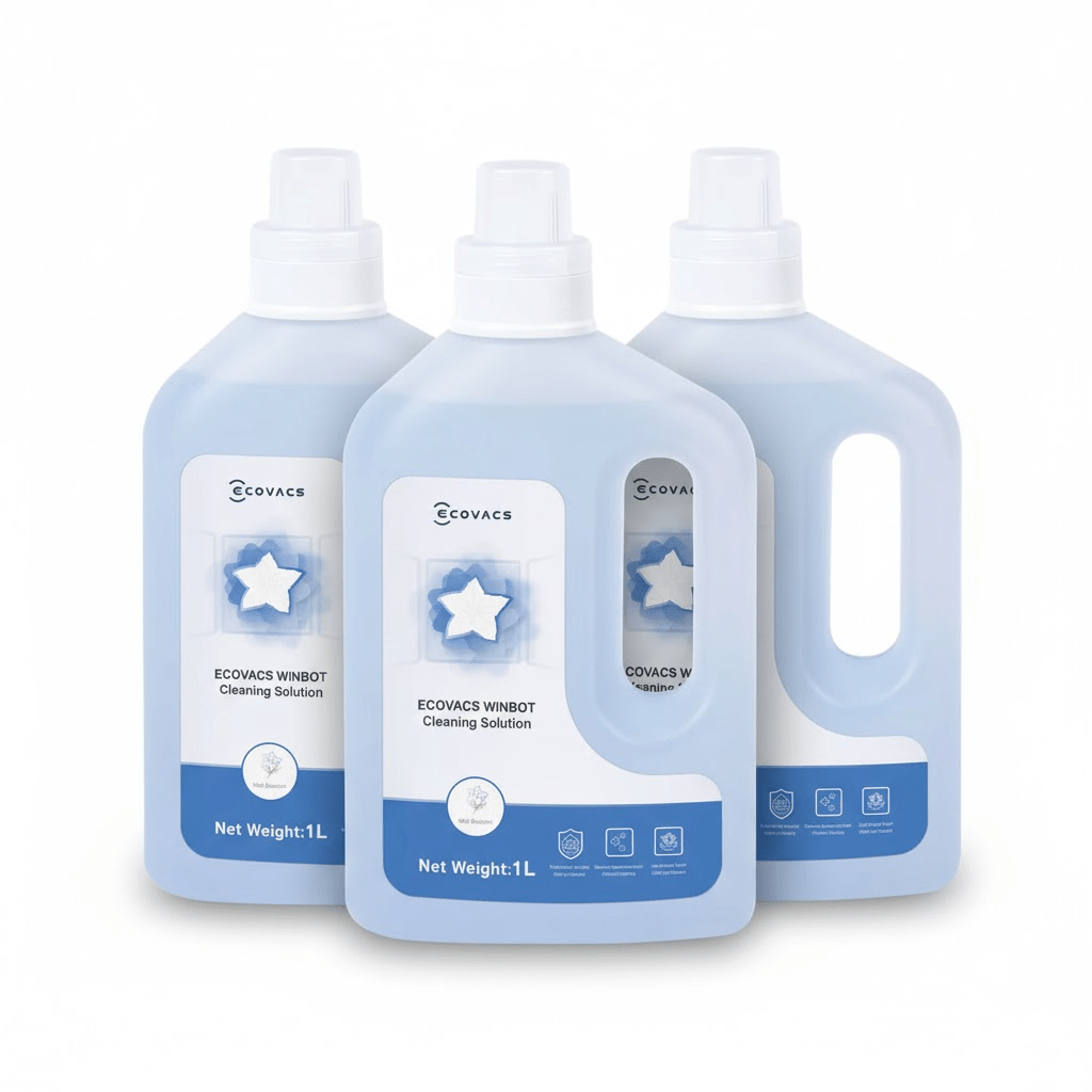 ECOVACS WINBOT Cleaning Solution Bundle – 3L (3 x 1L) - TeqClub.com