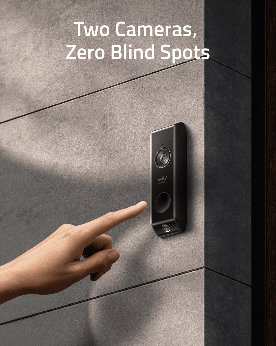 Eufy Doorbell 2K Dual Cam - TeqClub.com