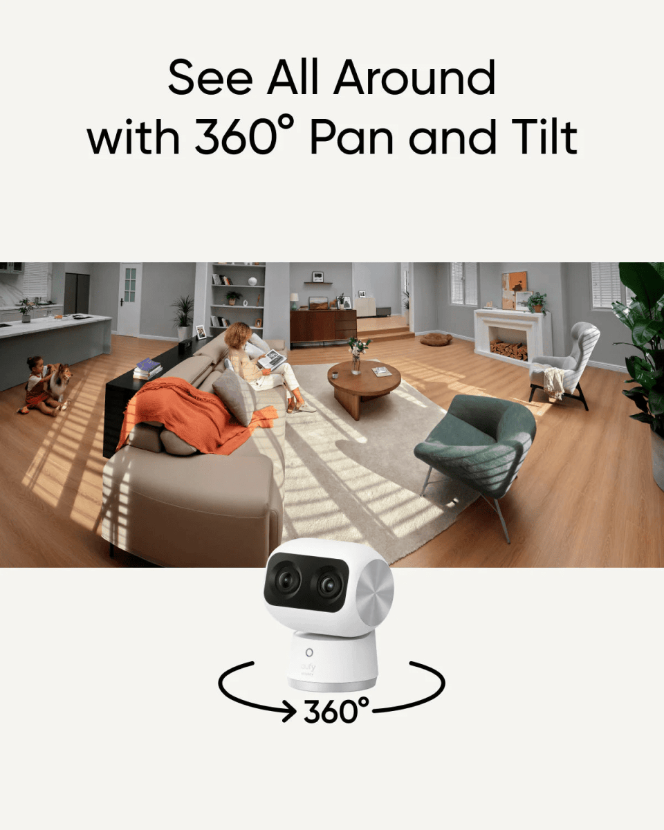 Eufy S350 4K IndoorCam Dual - TeqClub.com