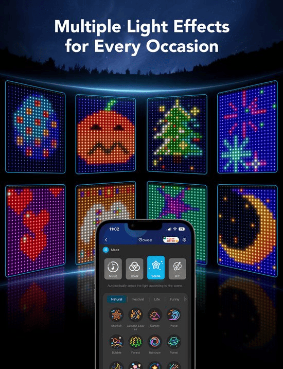 Govee Curtain Light NETFLIX CO - BRANDING - TeqClub.com