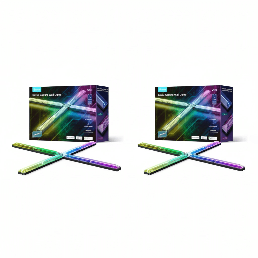 Govee Gaming Wall Lights – 2x Smart LED Lights for Gaming - TeqClub.com
