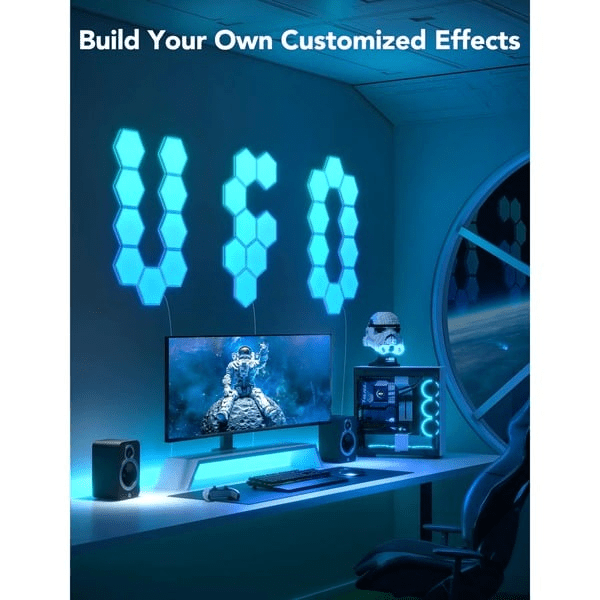 Govee Glide Hexagon Light Panels (2x 10 - Pack) - 20 RGB Smart LED Panels - TeqClub.com