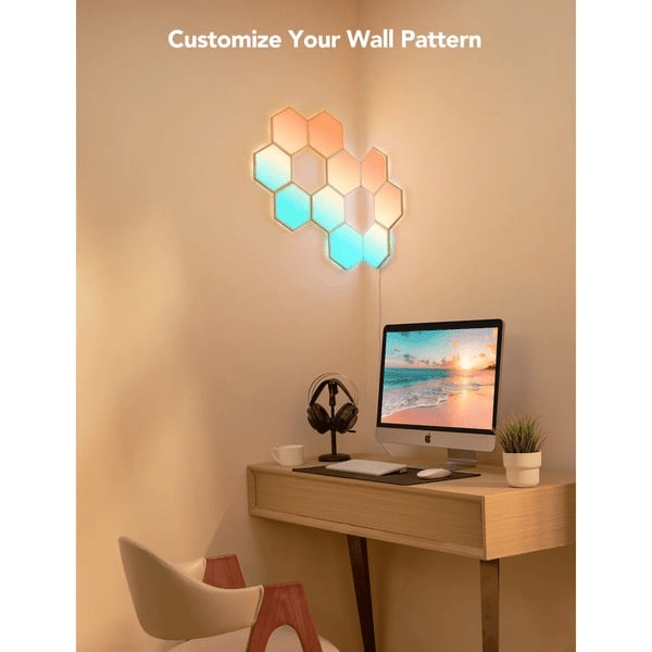 Govee Glide Hexagon Light Panels (2x 10 - Pack) - 20 RGB Smart LED Panels - TeqClub.com