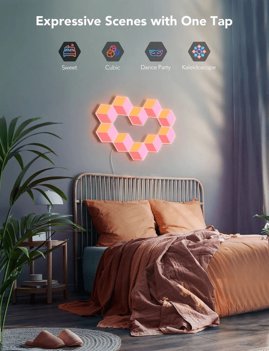 Govee Glide Hexagon Pro Light Panels (10 - pack) - TeqClub.com