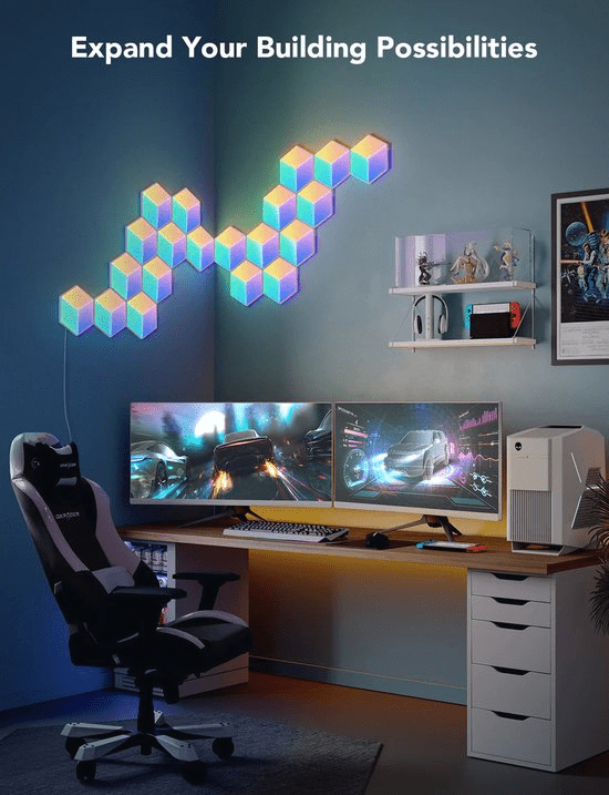 Govee Glide Hexagon Pro Light Panels (10 - pack) - TeqClub.com