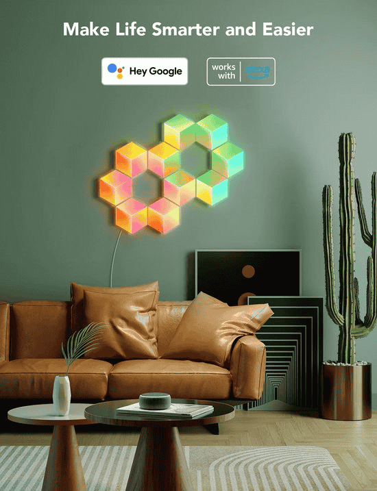 Govee Glide Hexagon Pro Light Panels (10 - pack) - TeqClub.com