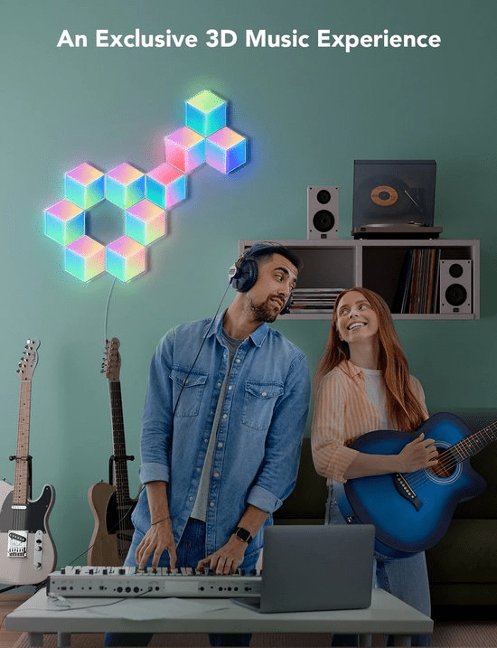 Govee Glide Hexagon Pro Light Panels (10 - pack) - TeqClub.com