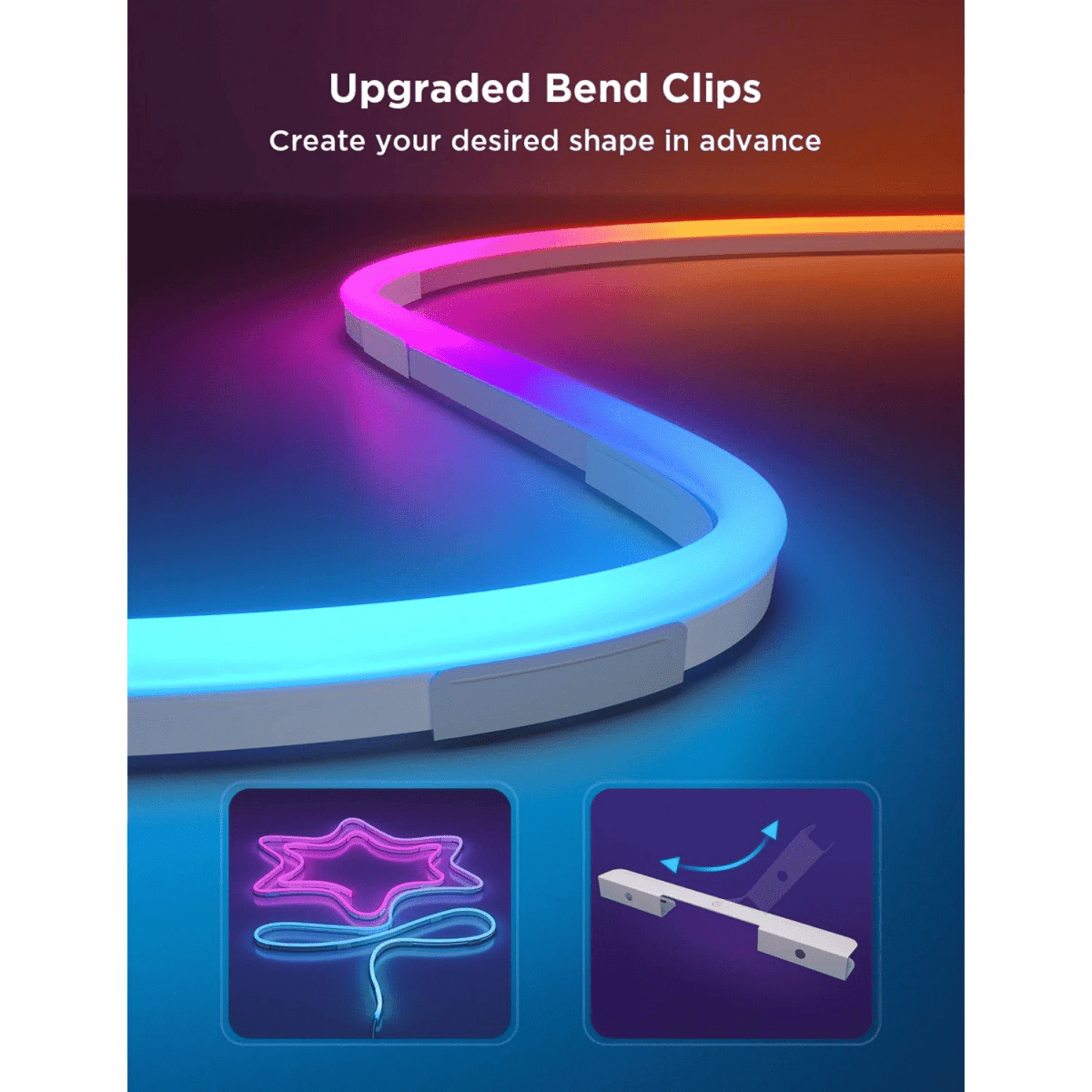 Govee Neon Rope Strip Light 2 - 4m White - TeqClub.com