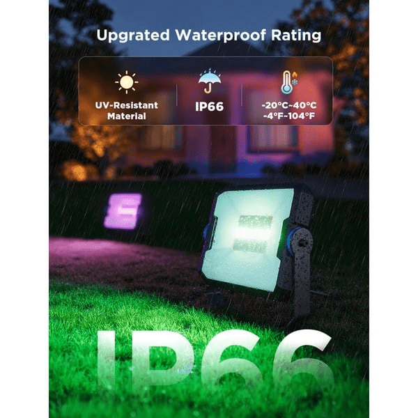 Govee Outdoor Lighting Bundle – 30M Permanent Lights + Flood Lights - TeqClub.com