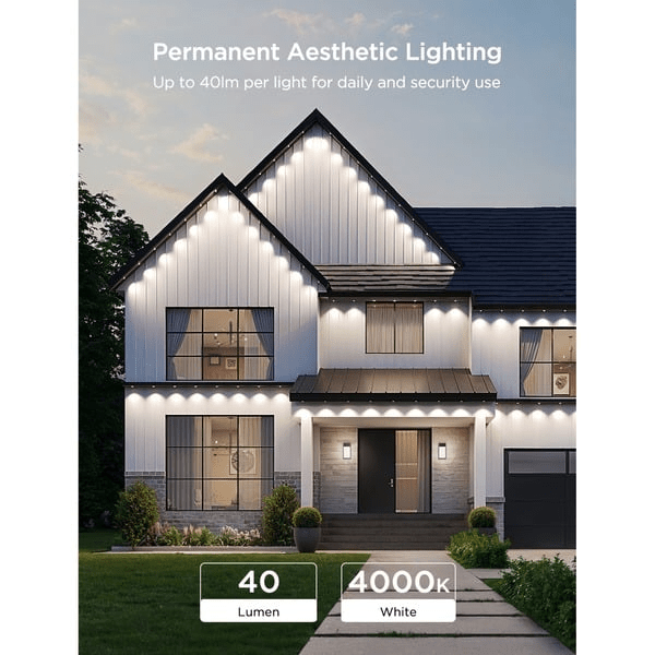 Govee Outdoor Lighting Bundle – 30M Permanent Lights + Flood Lights - TeqClub.com