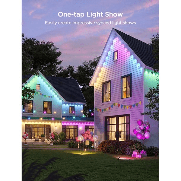 Govee Outdoor Lighting Bundle – 30M Permanent Lights + Flood Lights - TeqClub.com