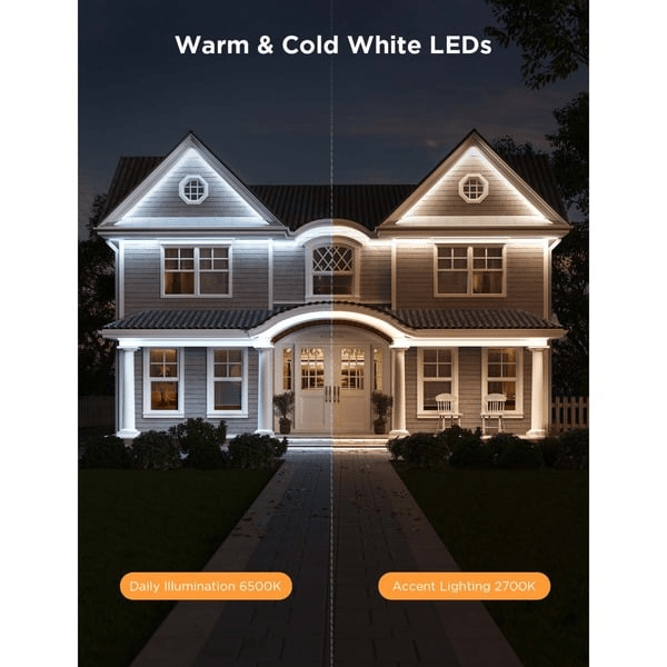 Govee Outdoor Lighting Bundle – Smart Wall Light & 10M LED Strip - TeqClub.com