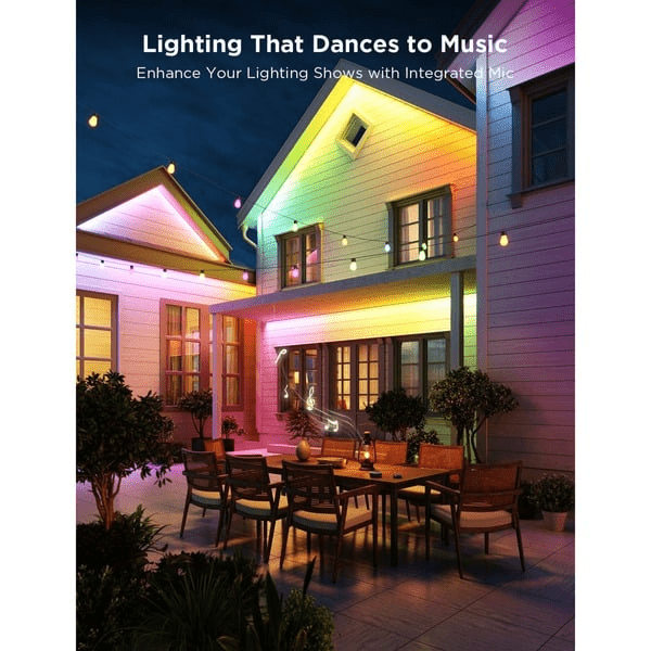 Govee Outdoor Lighting Bundle – Smart Wall Light & 10M LED Strip - TeqClub.com