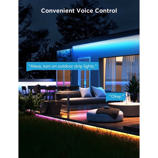 Govee Outdoor Lighting Bundle – Smart Wall Light & 10M LED Strip - TeqClub.com