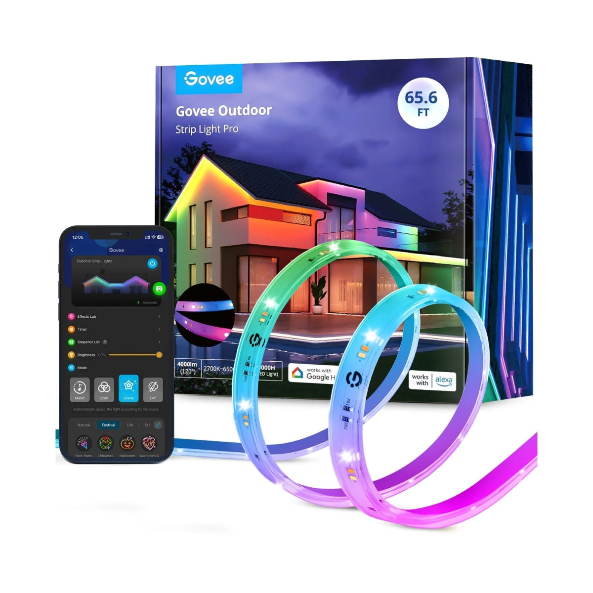 Govee Outdoor Strip Light Pro - 10M - TeqClub.com