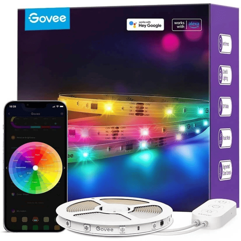 Govee RGBIC Basic LED Strip Lights - 10M - TeqClub.com