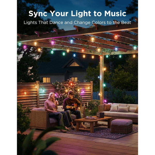 Govee RGBICW Outdoor String Lights – 2 - Pack Bundle - TeqClub.com