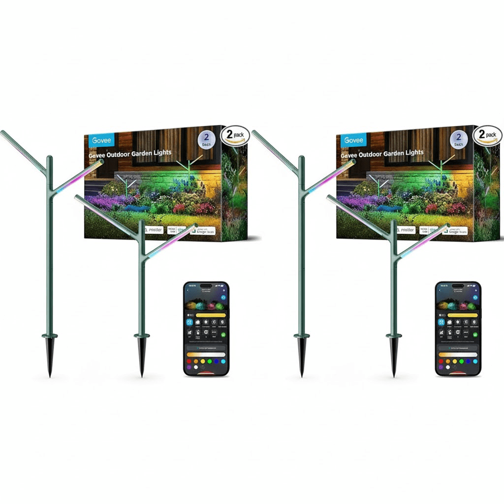 Govee RGBICWW Garden Lights (2x Set) - TeqClub.com